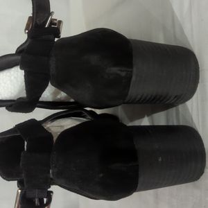 Nordstrom Black Suede Sandal